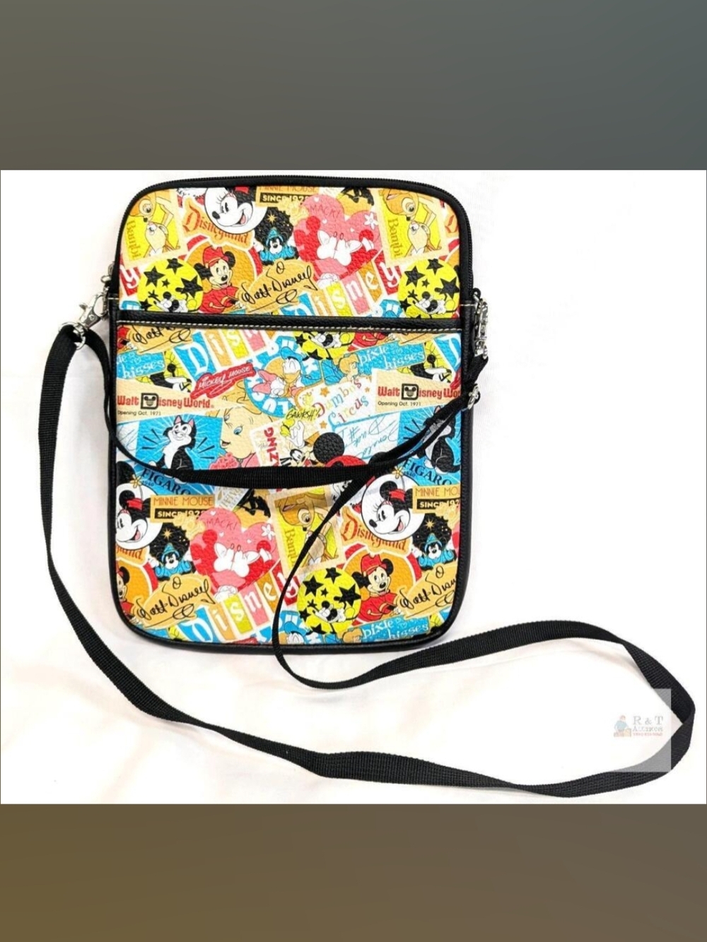 Disney Comics Crossbody Bag in Yellow, Red, Blue